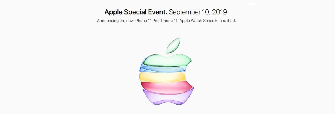 Apple Special Event September 10, 2019.