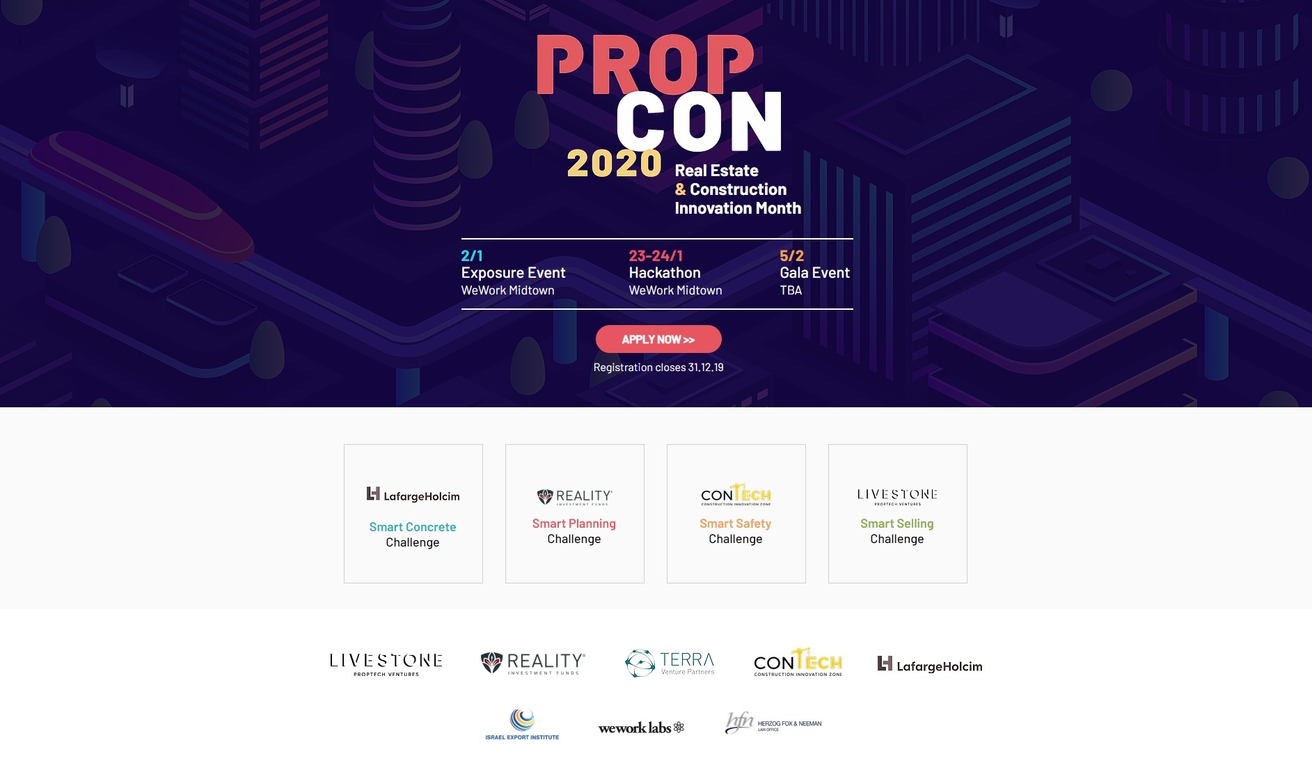 PropCon 2020 TLV