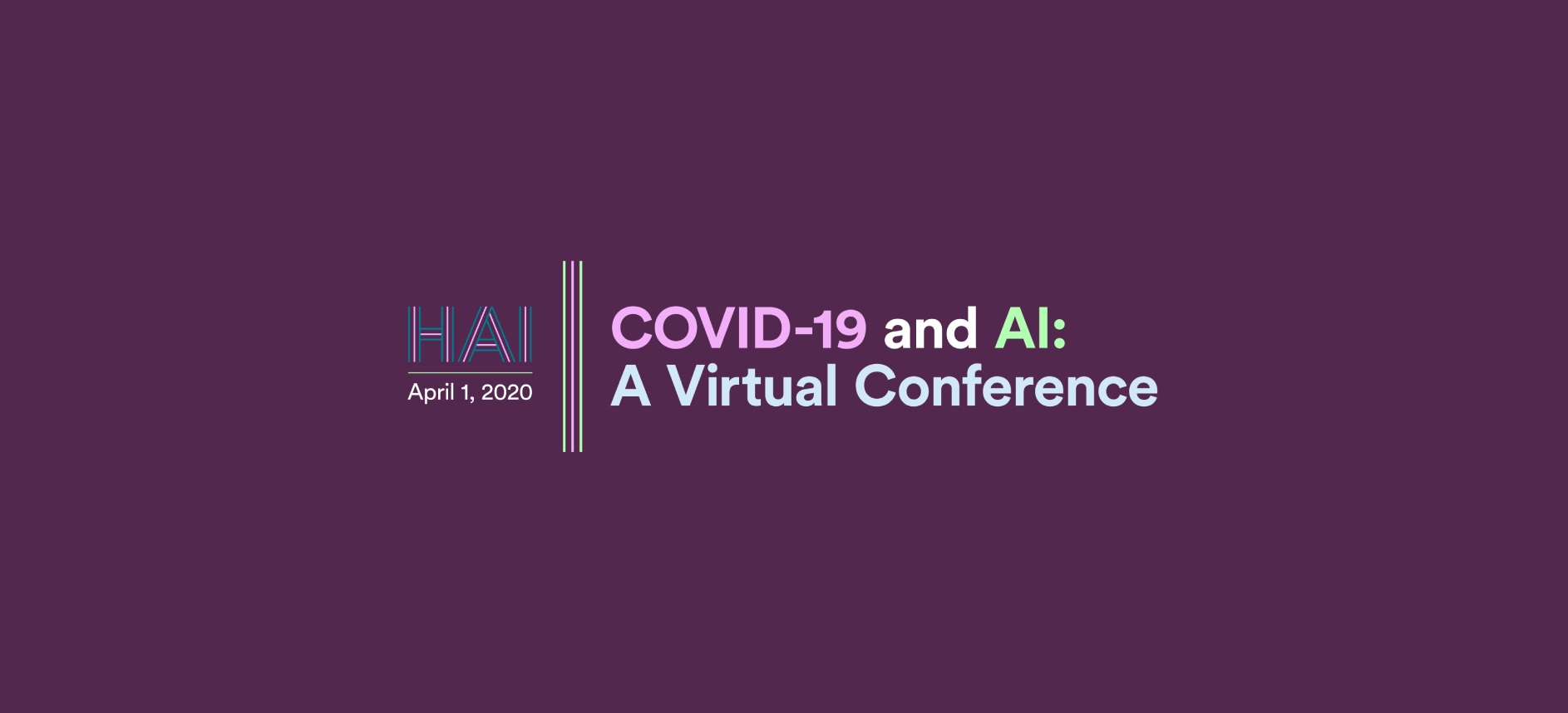 COVID-19 and AI: A Virtual Conference