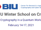 The 11th BIU Winter School on Cryptography